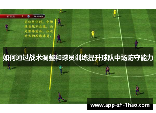 如何通过战术调整和球员训练提升球队中场防守能力