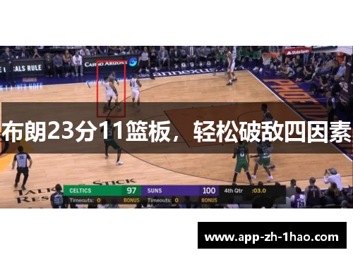 布朗23分11篮板，轻松破敌四因素